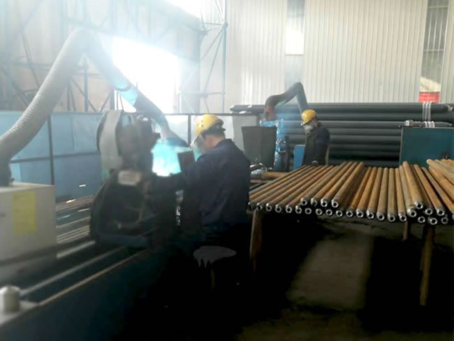 龙泉网架车间制作